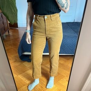Everlane straight leg crop pant